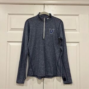 NIKE Villanova Dri-Fit Heathered Element 1/2 Zip Womens Size Medium